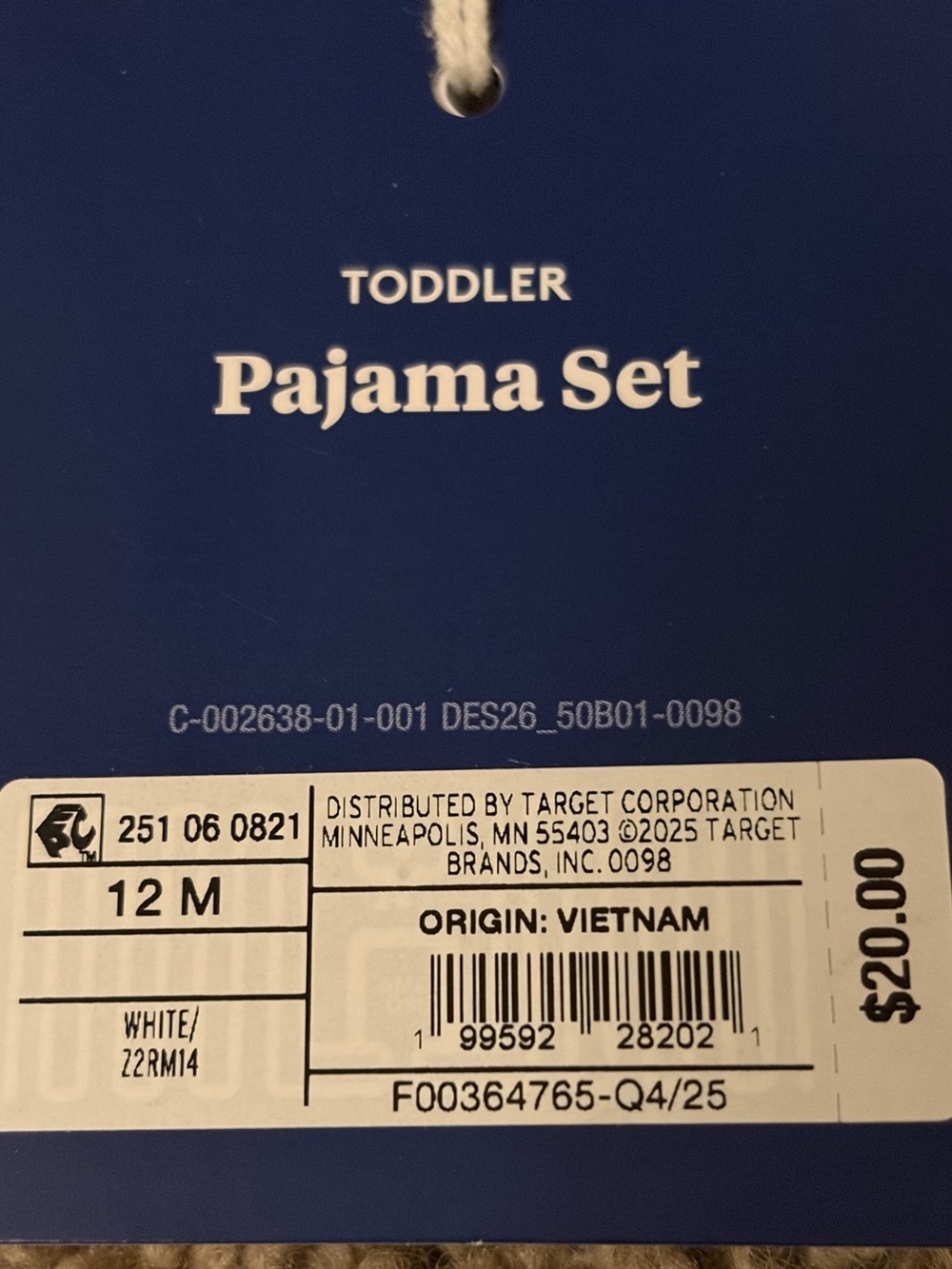 Roller Rabbit toddler Pjs NWT - Picture 4 of 4